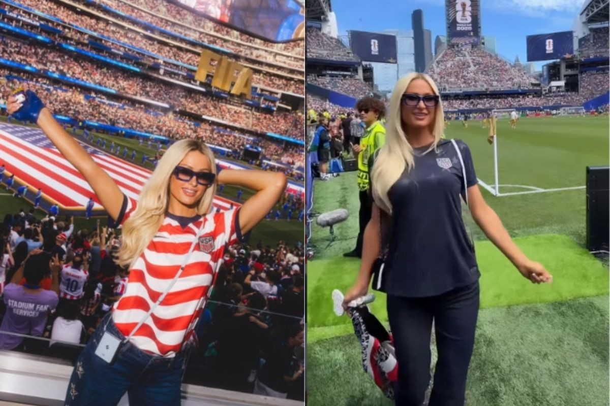 Paris Hilton'dan Dünya Kupası sürprizi