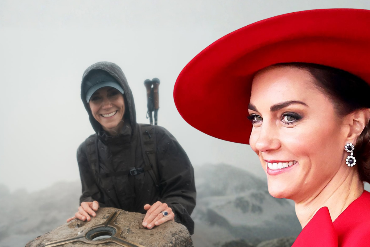 Galler Prensesi Kate Middleton, kanser tedavilerine bağış toplamak için Birleşik Krallık'taki en yüksek üç dağa tırmanış gerçekleştirdi