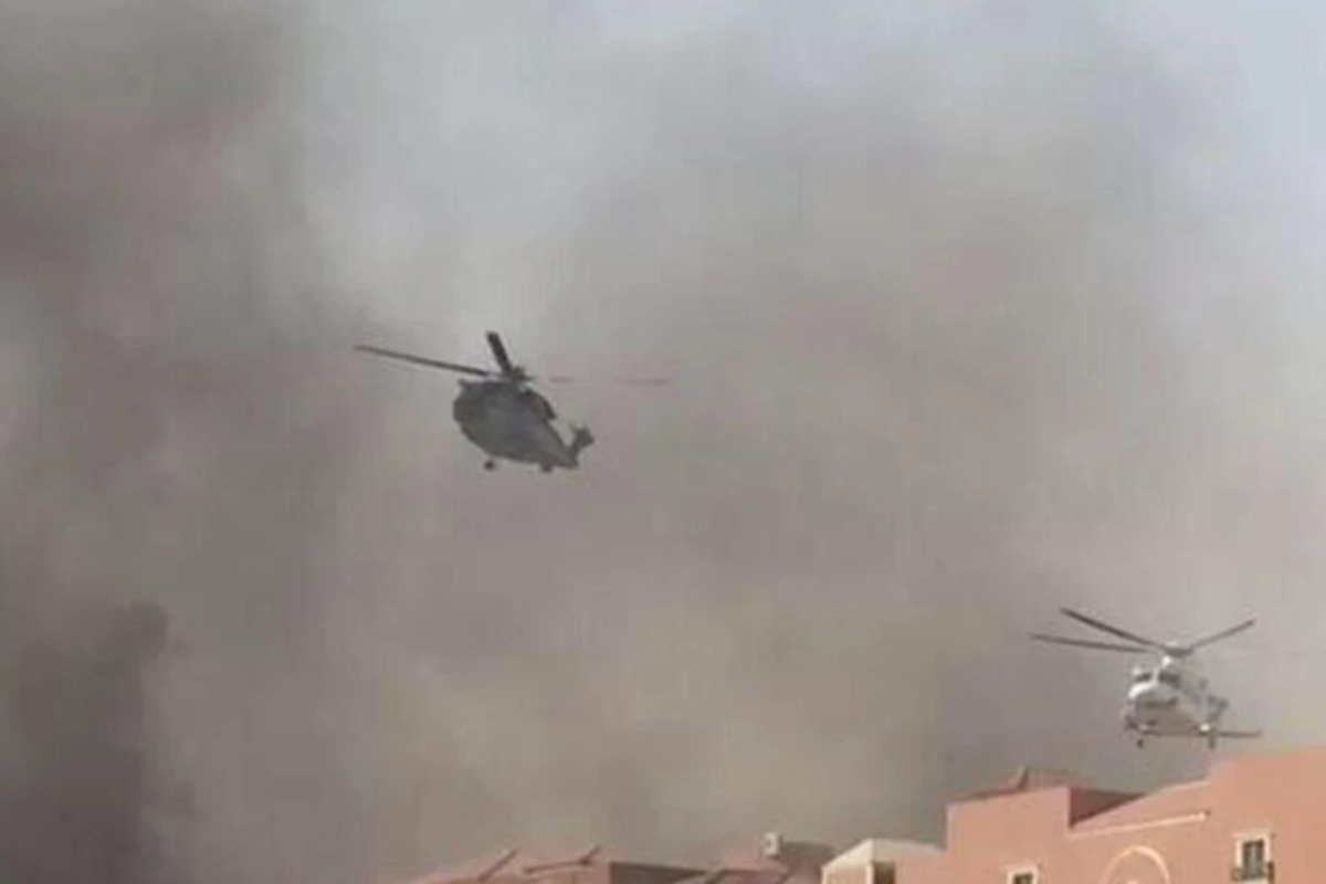 Suudi Arabistan'da Aramco'ya ait helikopter düştü, içindeki 14 kişi hayatını kaybetti