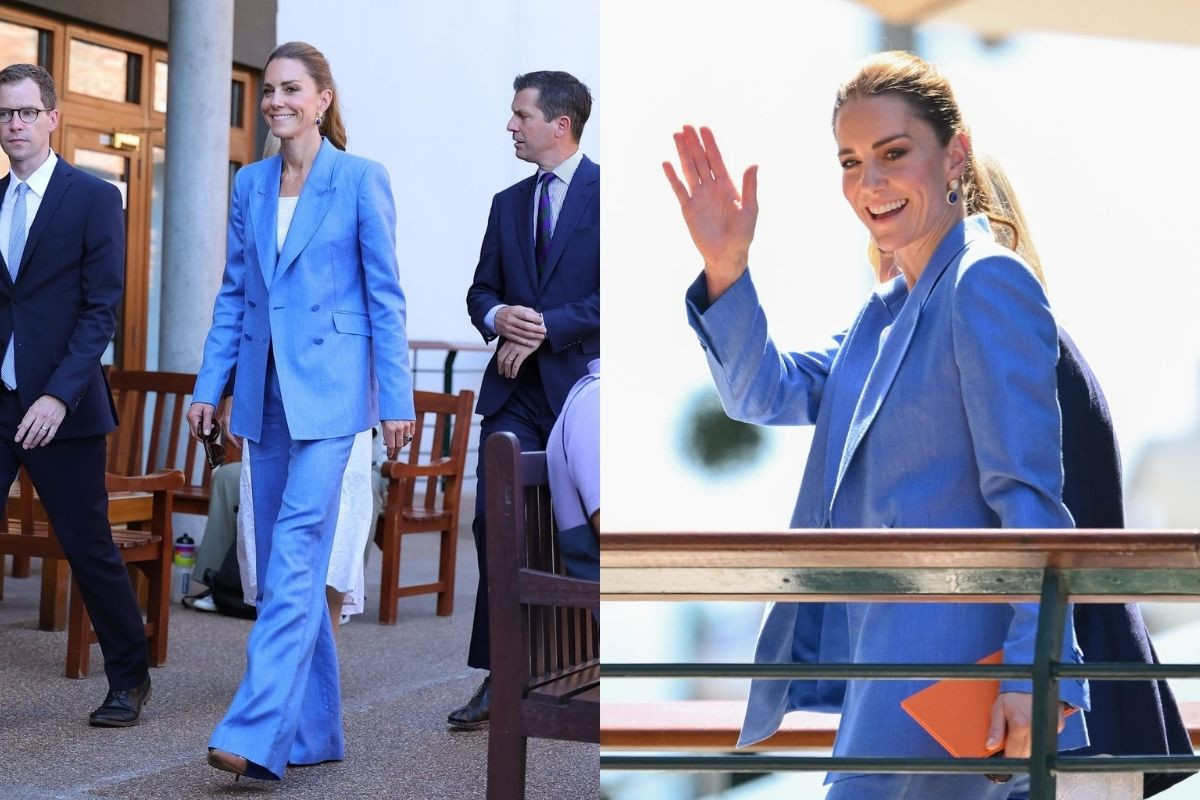 Kate Middleton Wimbledon'a geri döndü