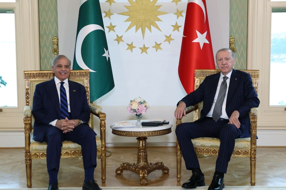 Cumhurbaşkanı Erdoğan'ın Pakistan Başbakanı Şerif ile görüşmesi sona erdi