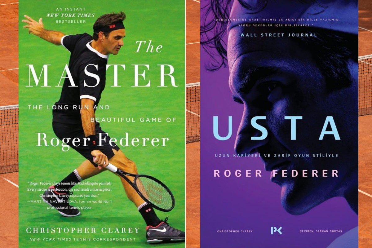 Efsane tenisçi Roger Federer'i inceleyen 'Usta' isimli kitap Türkçe olarak yayımlandı