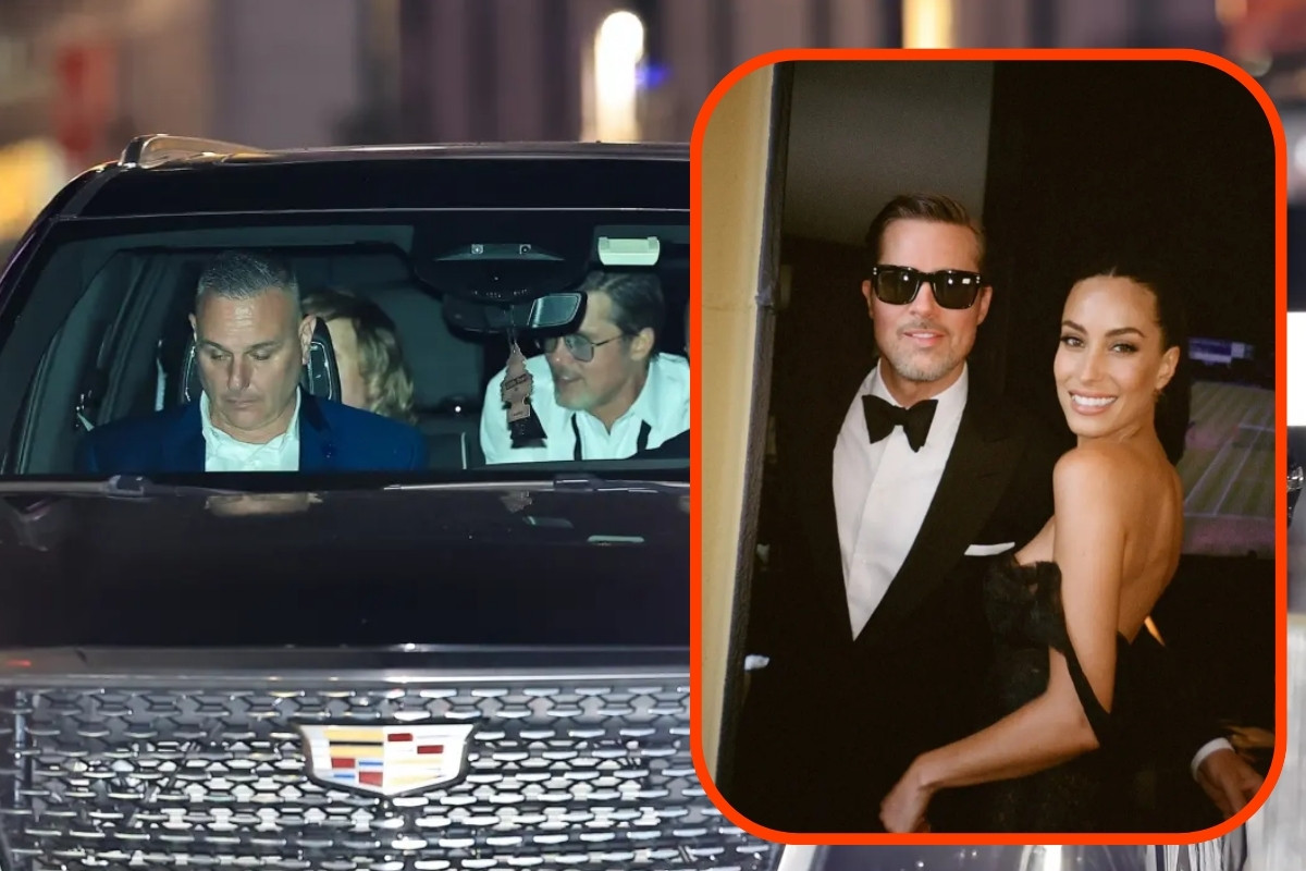 Brad Pitt ile Ines de Ramon aşklarını romantik düğün fotoğraflarıyla sosyal medyada gözler önüne serdi