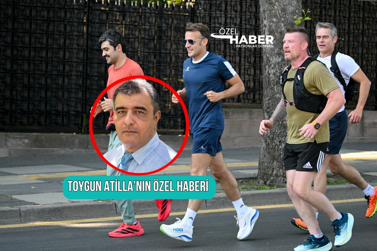 Fransa Cumhurbaşkanı Emmanuel Macron'un sabah koşusunun kazananı HOKA oldu