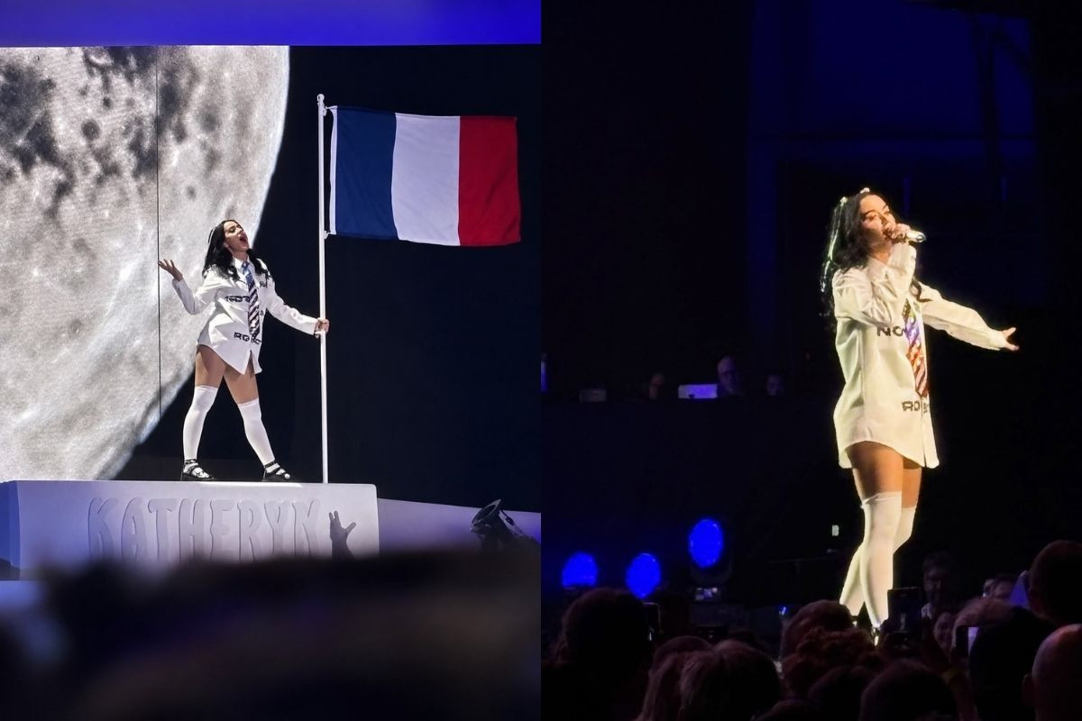 Katy Perry tarihi Nîmes Arenası'nda sahne aldı