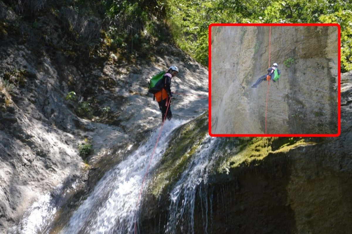 Doğançay Şelalesi doğa ve sporseverleri ağırlıyor