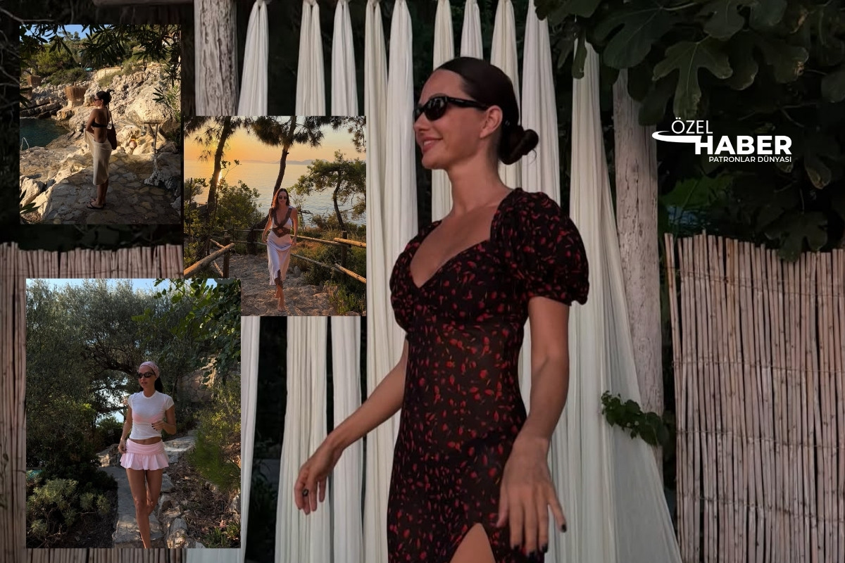 Yasemin Ergene, patronların ve ünlülerin mahremiyet ve sığınma yeri Bodrum Amanruya’dan fotoğraflar paylaştı