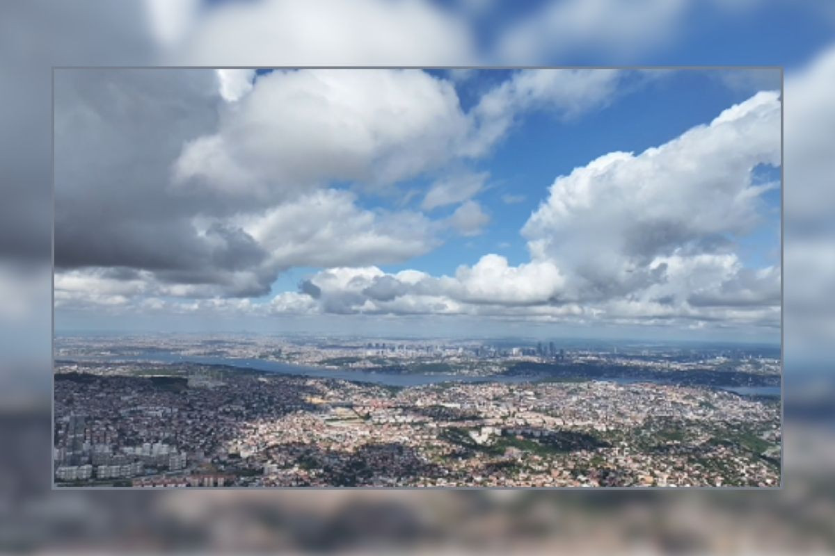 Gökyüzü İstanbul’da gün boyu böyle süzüldü