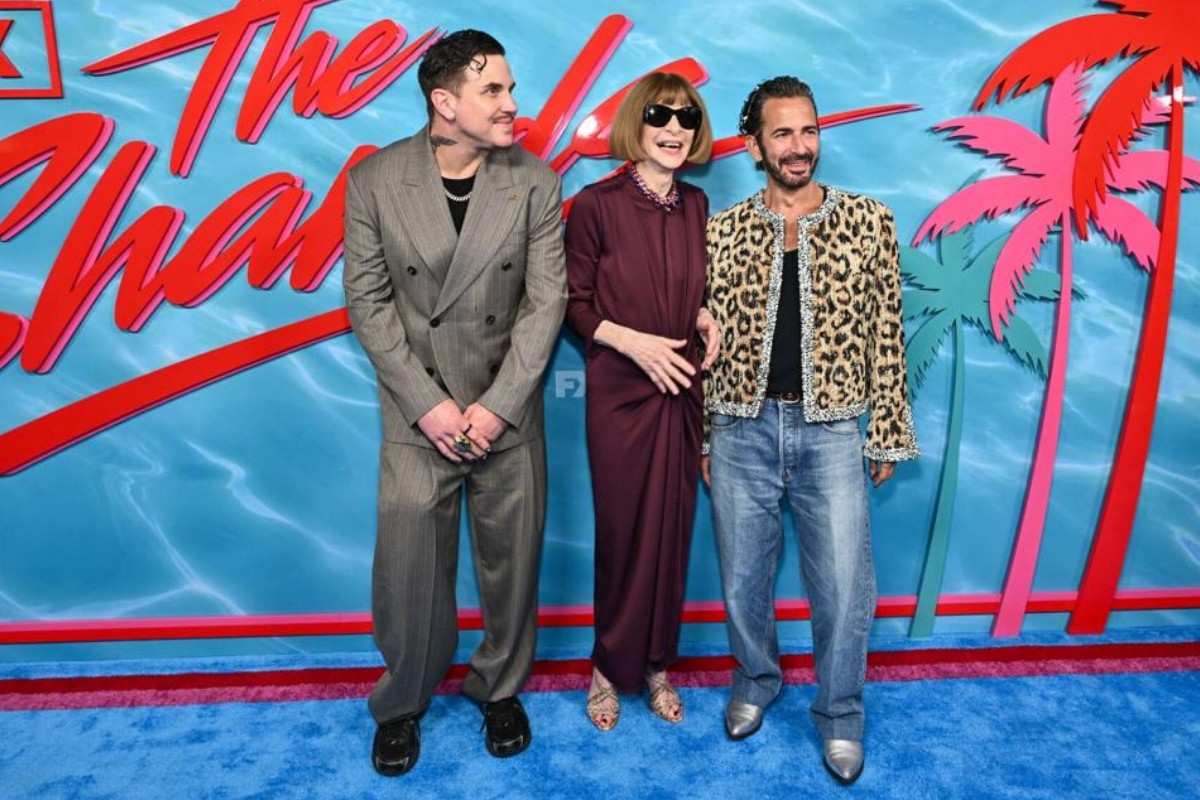 Anna Wintour, Marc Jacobs ve Char Defrancesco, The Shards'ın premiyerinde