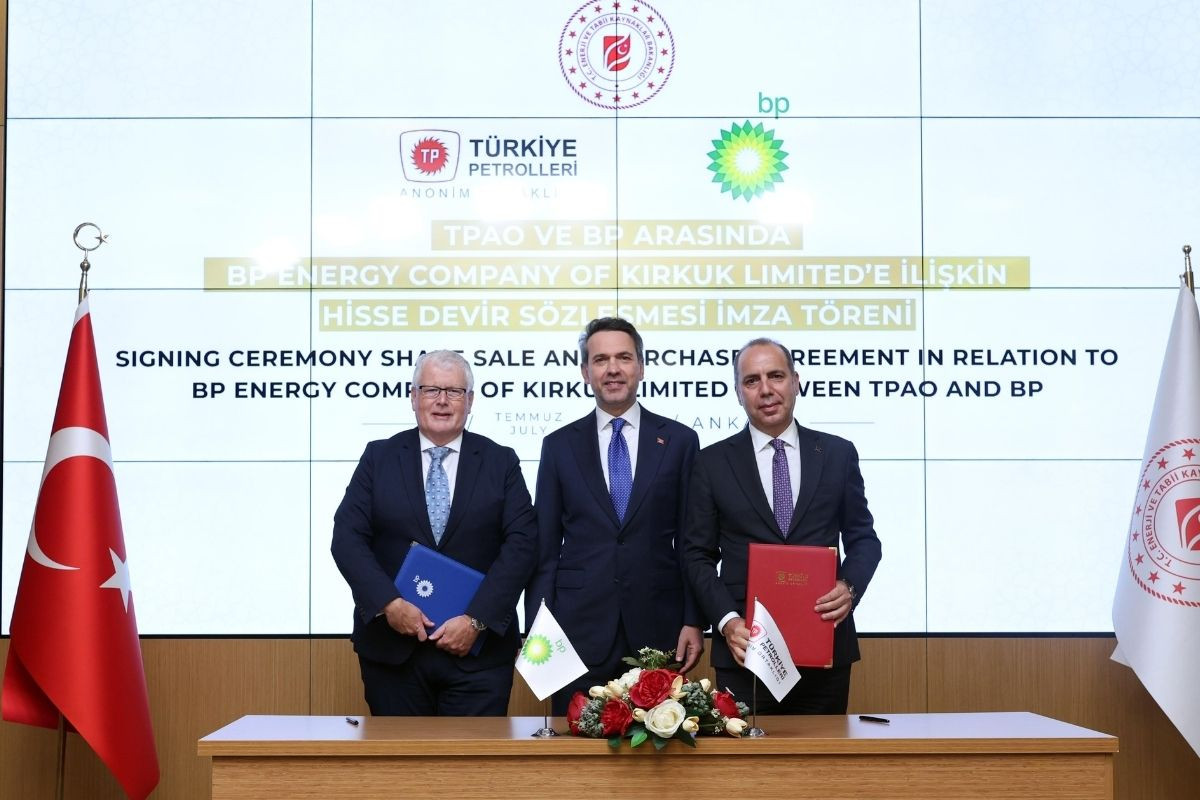 TPAO, BP'nin Kerkük merkezli şirketinin yüzde 15 hissesini aldı
