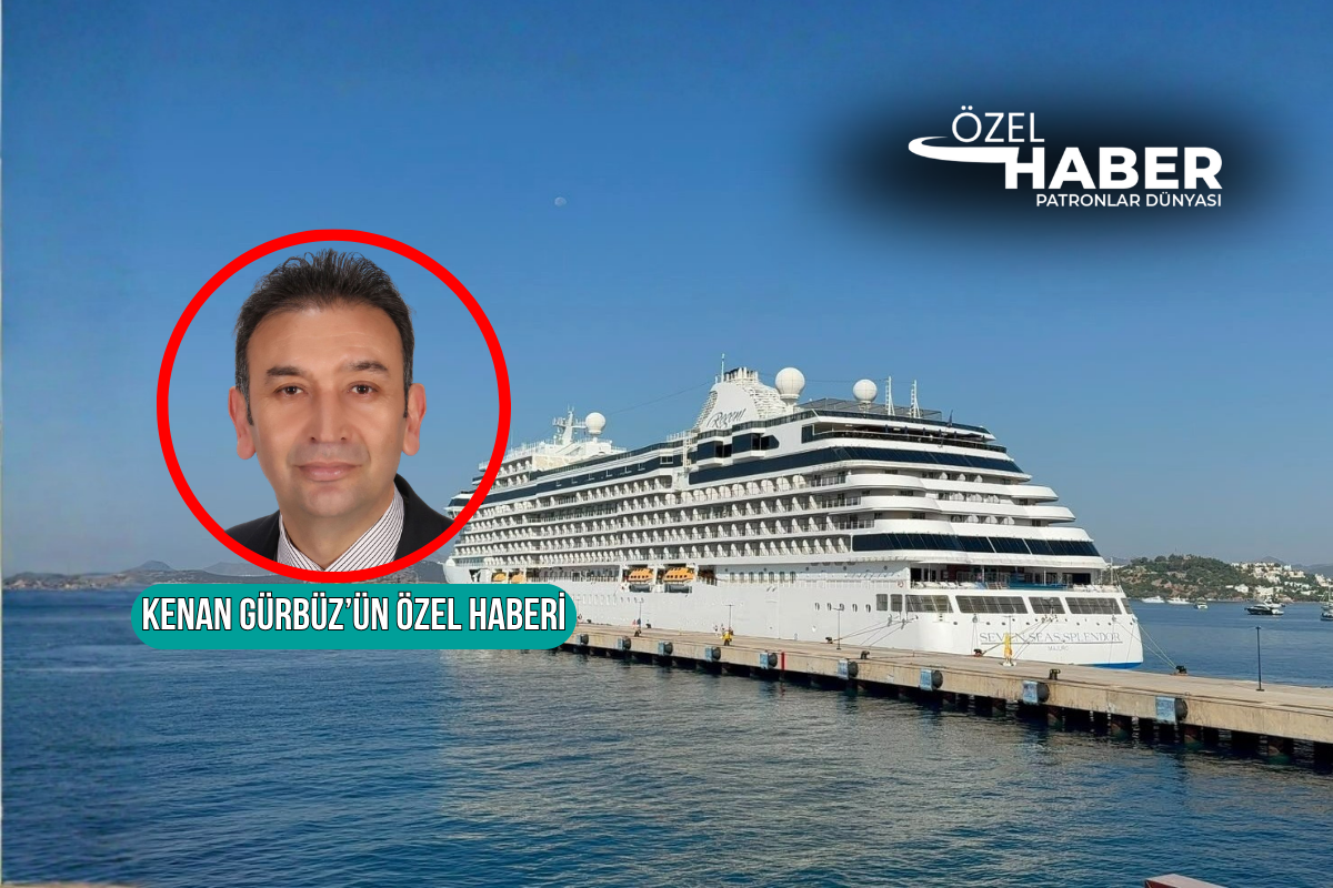 Kral dairesindeki 400 bin dolarlık yatağıyla ünlü dünyanın en lüks kruvaziyer gemilerinden Seven Seas Splendor Bodrum’da demirledi
