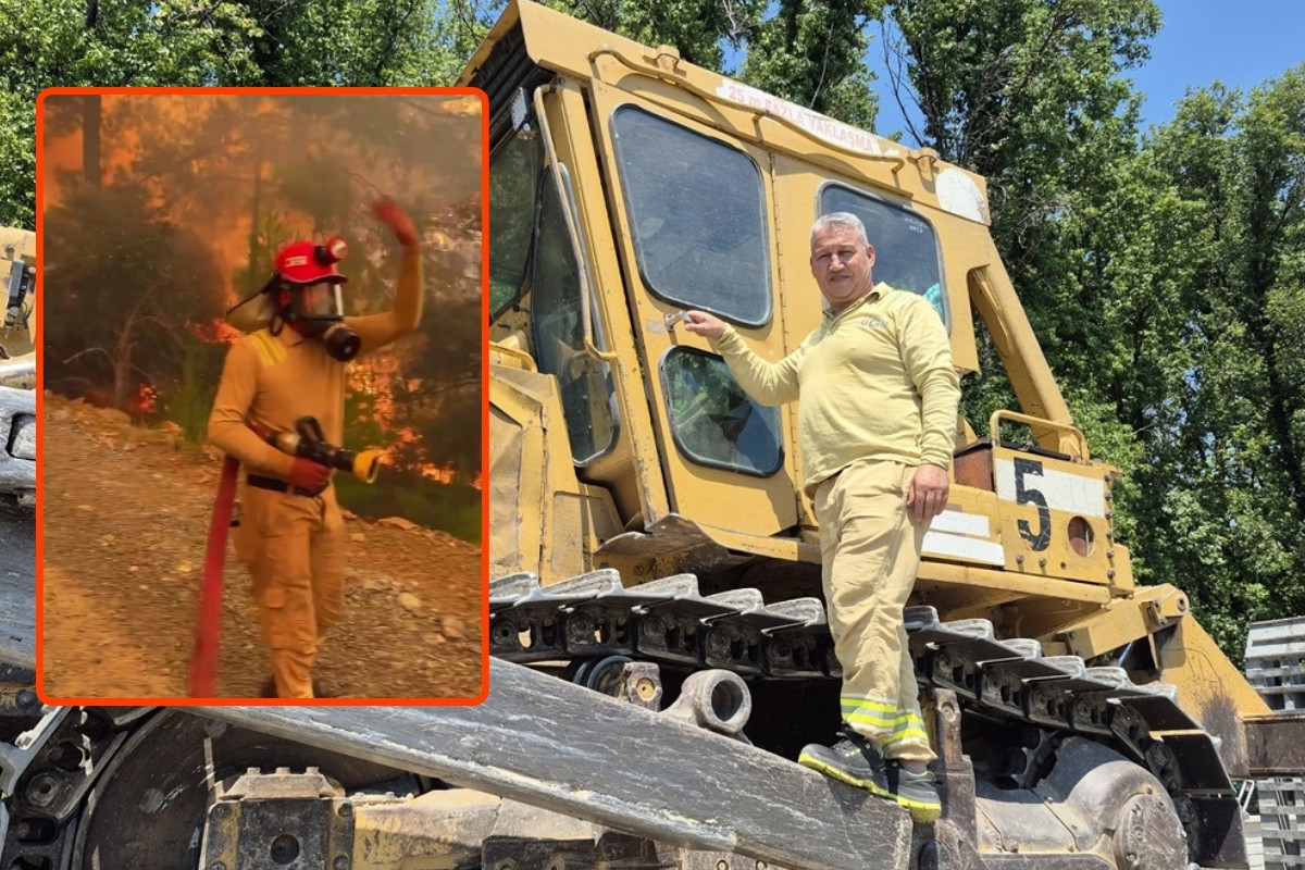 Alevlerin arasından çıkmayan dozer operatörü Musa Kaplan yaşadıklarını anlattı
