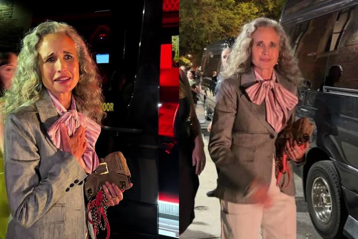 Andie MacDowell, Hallmark Channel'in 25. yıl etkinliğinde