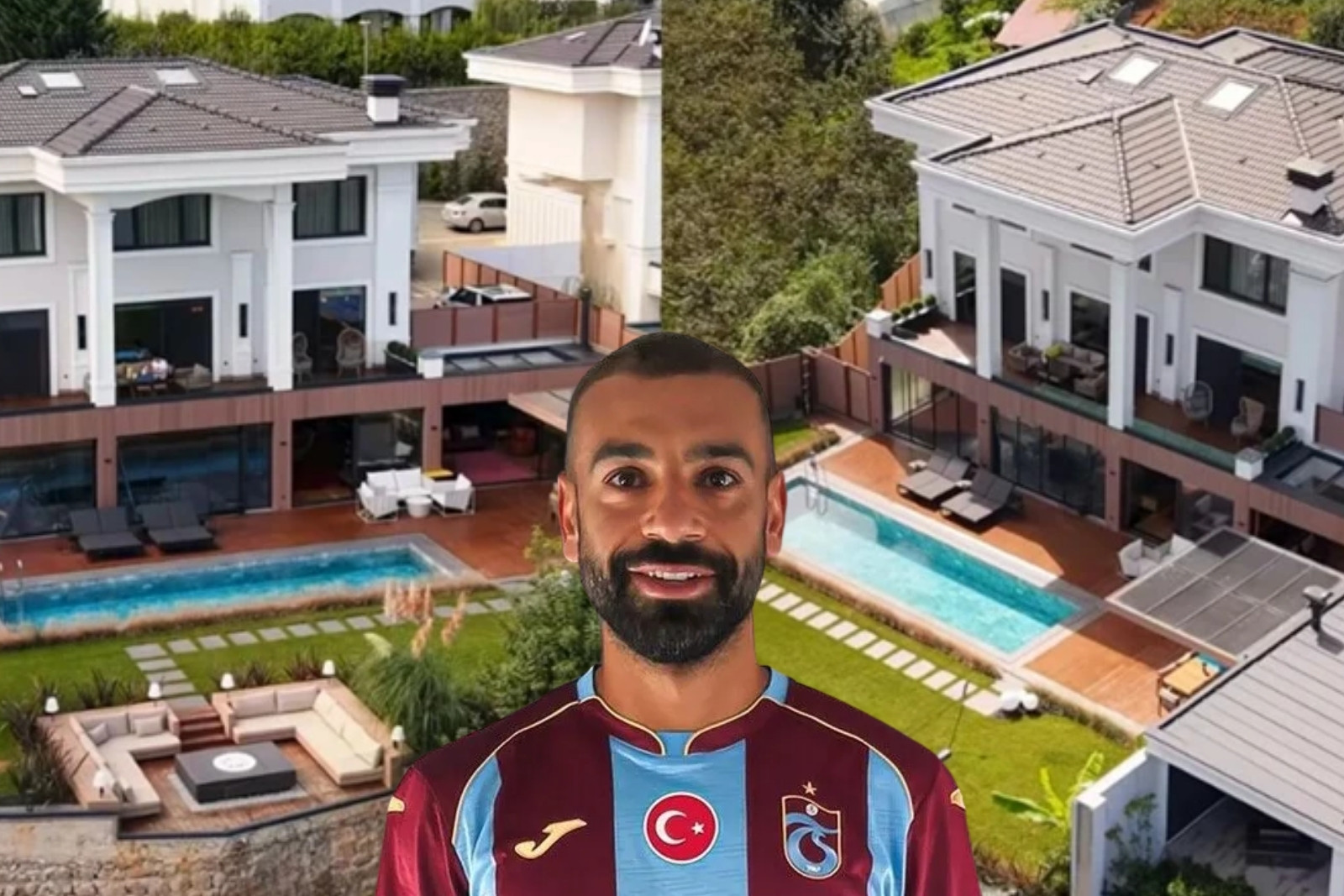Trabzonspor'un yeni transferi Mohamed Salah'ın Trabzon’daki lüks villası gündem oldu