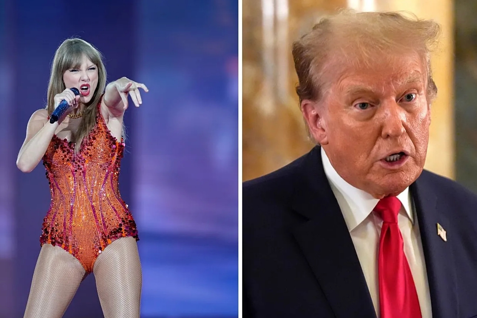Taylor Swift, ABD Başkanı Donald Trump ekibine geri adım attırdı