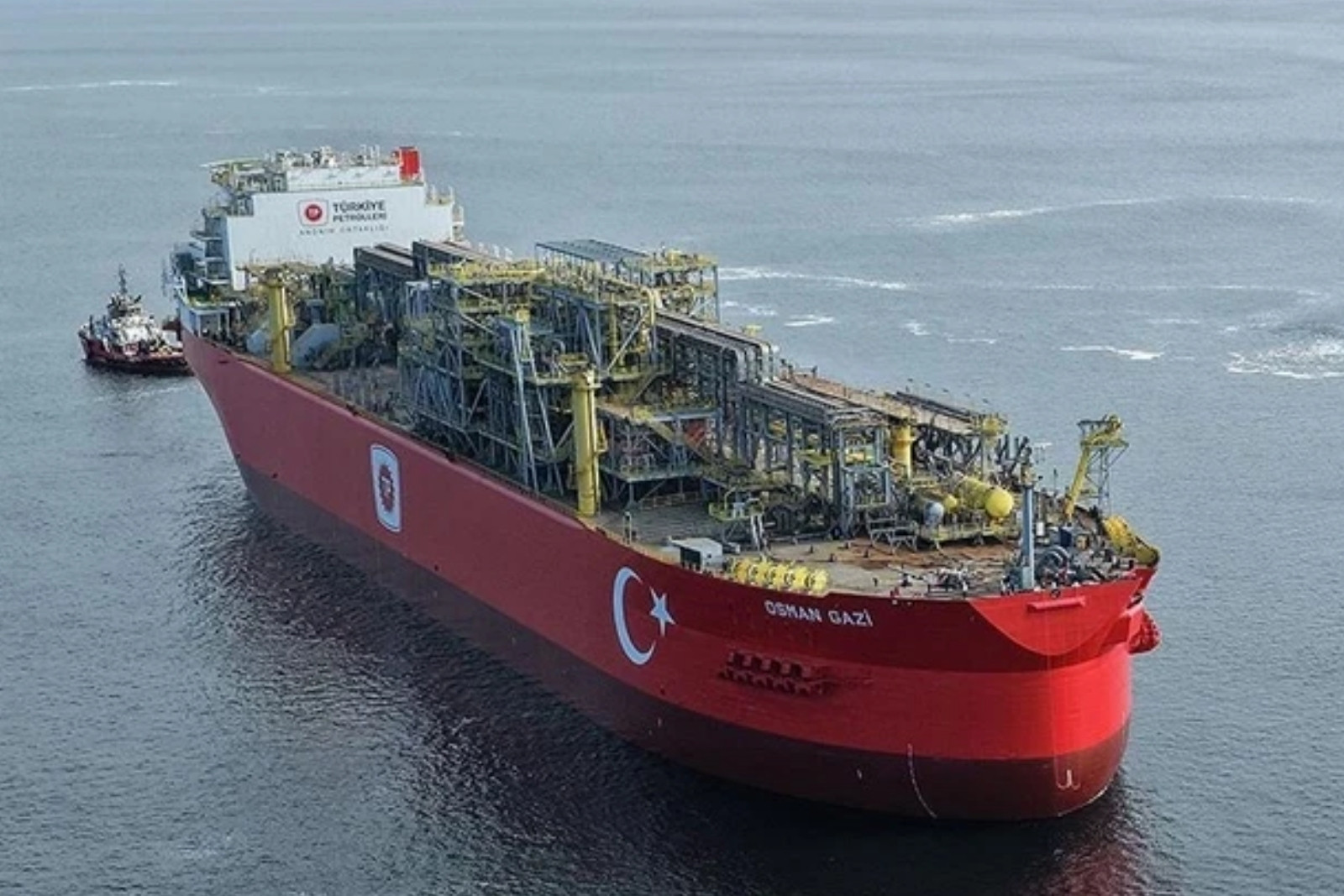 Sakarya Gaz Sahası'na Osman Gazi Yüzer Üretim Platformu damgası