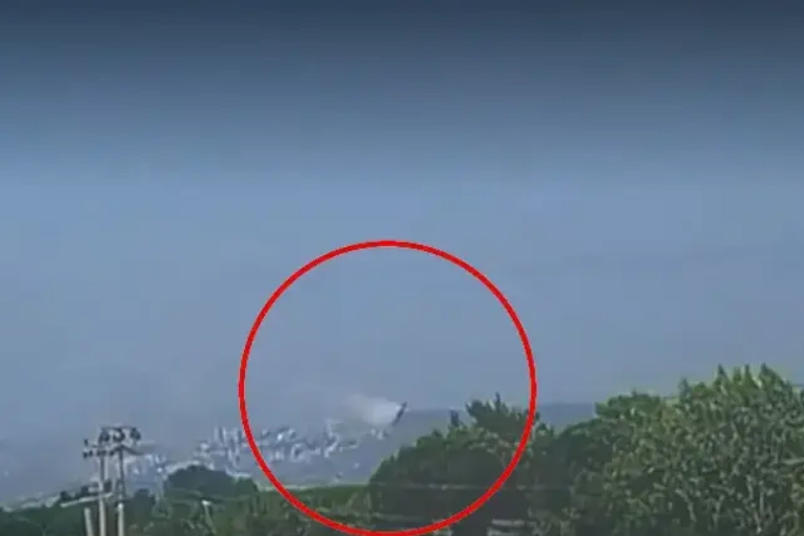 Yalova'da F-16 düştü, pilot atlayarak kurtuldu