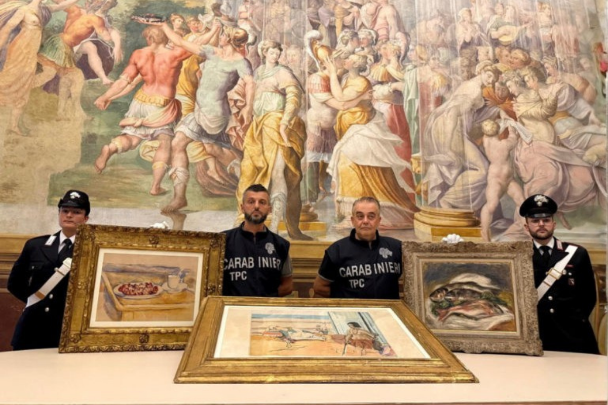 İtalya'da mart ayında çalınan Cézanne, Renoir ve Matisse tabloları bulundu