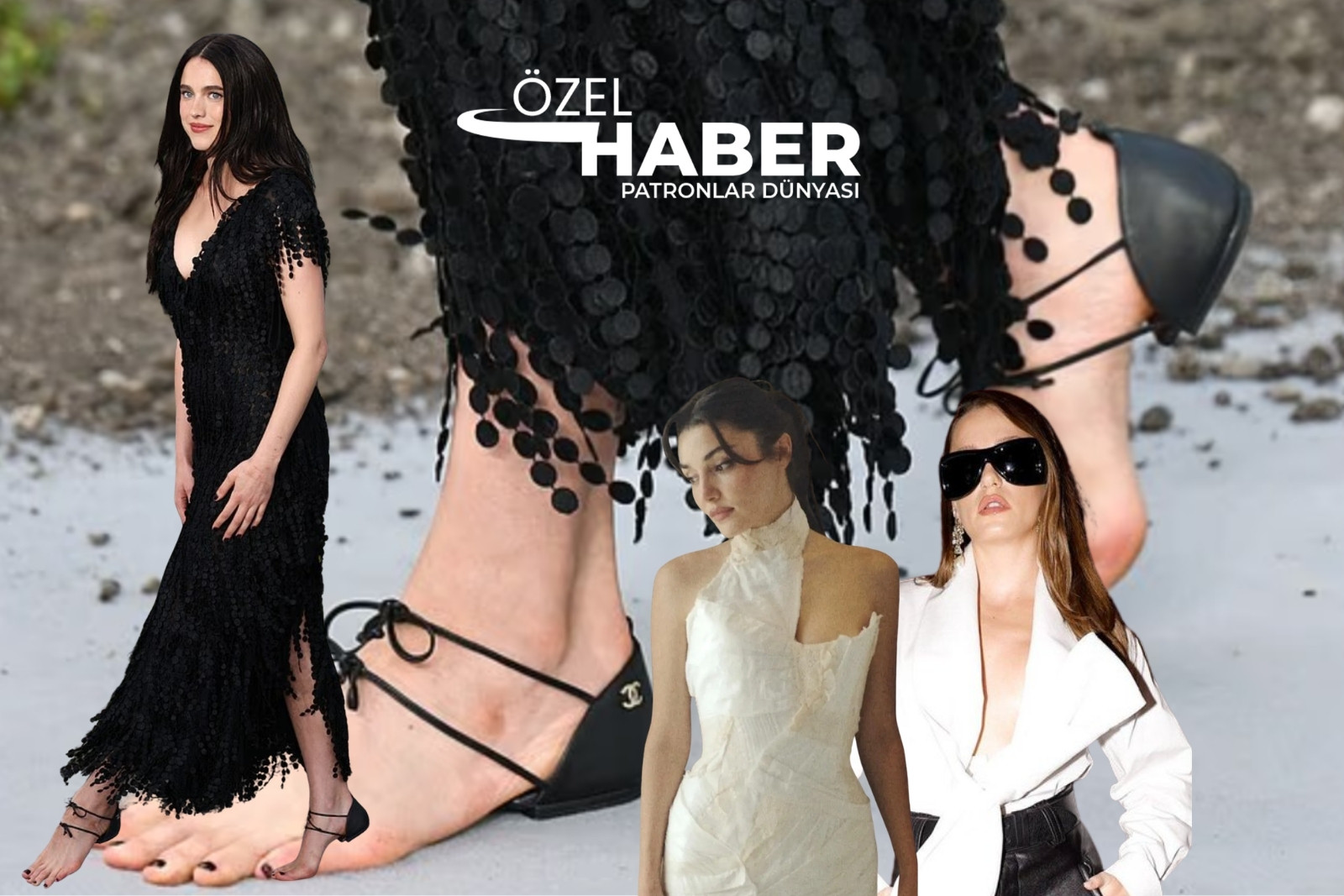 Margaret Qualley'in giydiği 'yalın ayak' sandaleti 2027 yazına damga vurabilir, bakalım Chanel'in tartışılan sandaletini Türkiye'de ilk kim giyecek?
