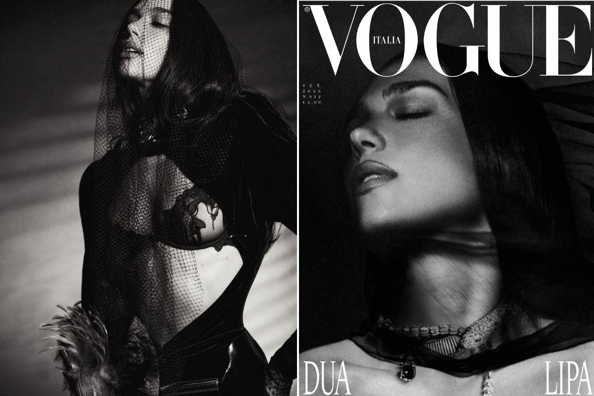 Pop yıldızı Dua Lipa, Bvlgari yakut ve pırlantalarıyla Vogue Italia kapağında 