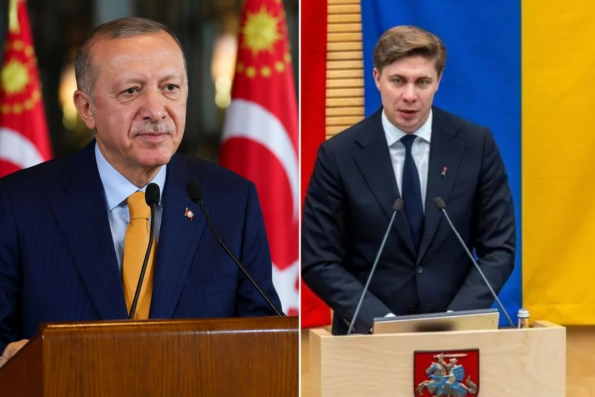 Cumhurbaşkanı Erdoğan, Litvanya Başbakanı Sinkevicius ile görüştü, her alanda temasın artırılması mesajı verdi