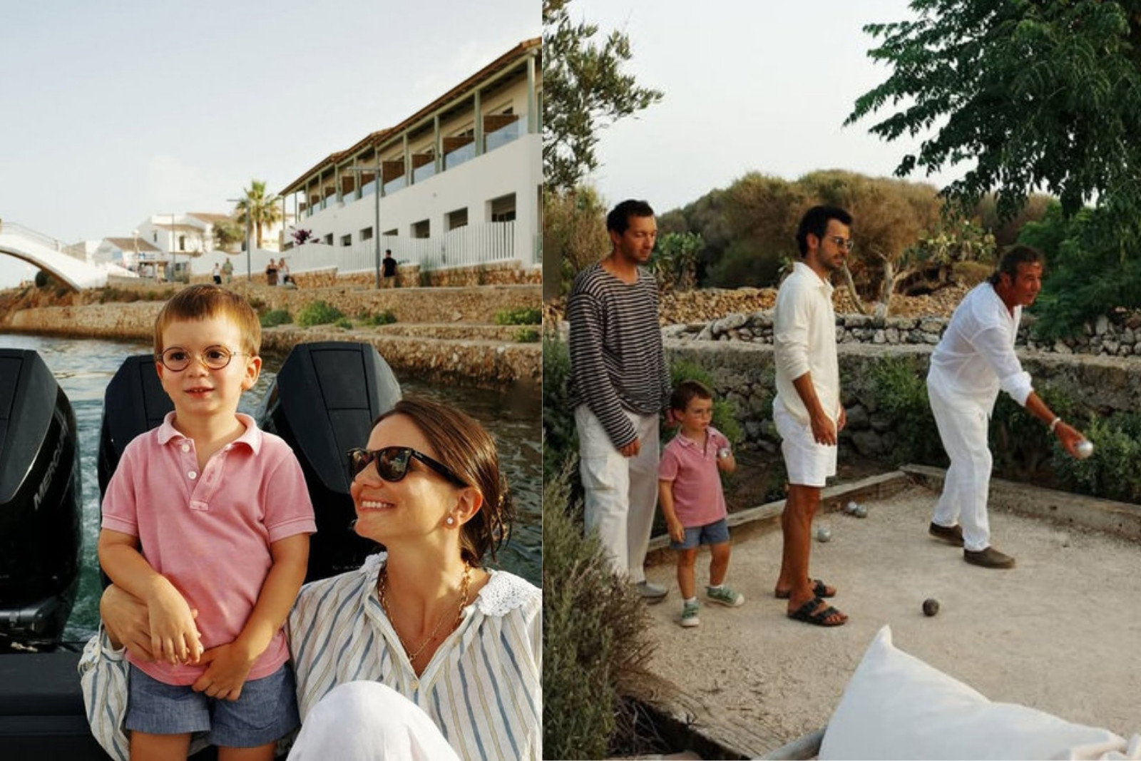 Can Hakko ve ailesinin Menorca'da huzurlu yazı