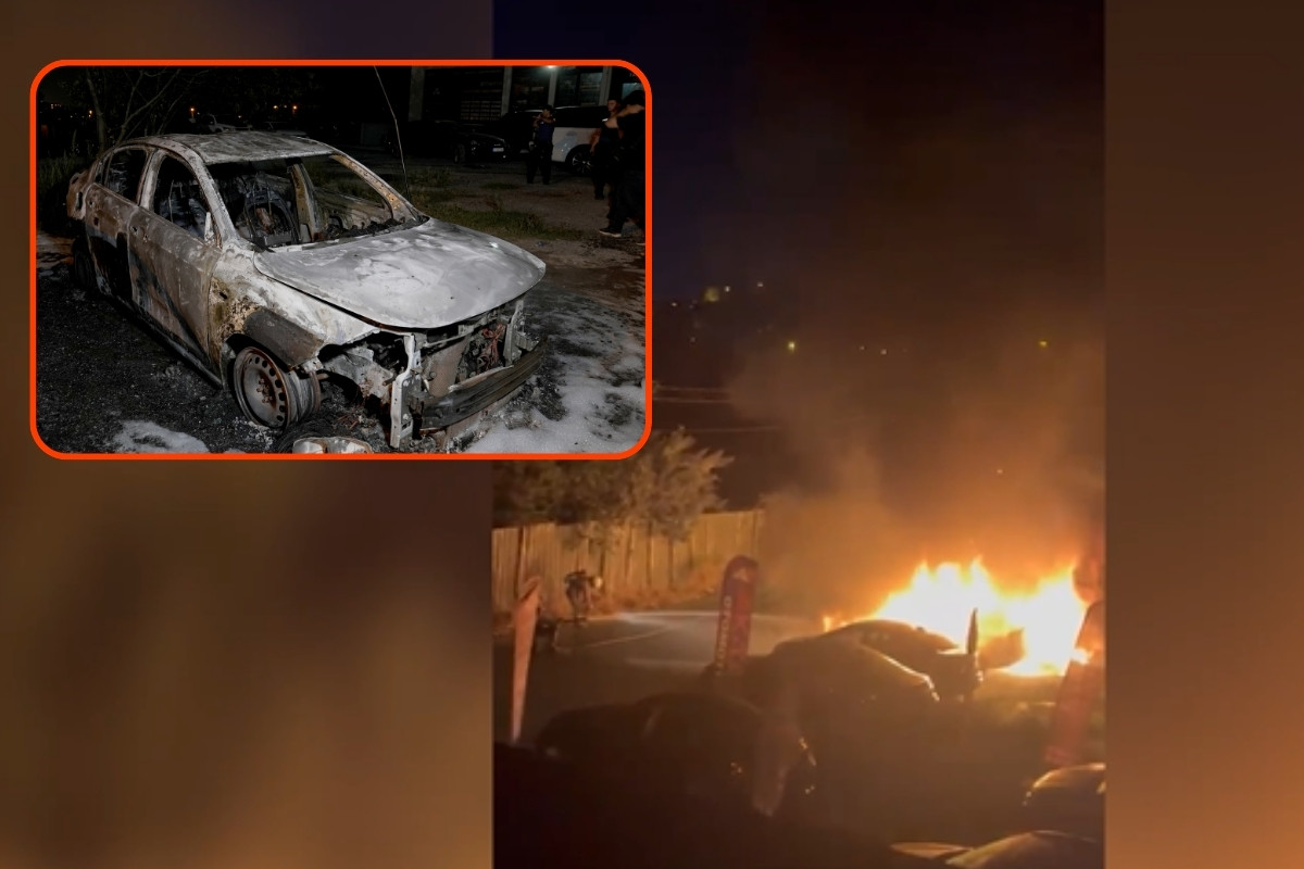 Avcılar'da otomobil galerisinde çıkan yangında 3 araç kullanılamaz hale geldi