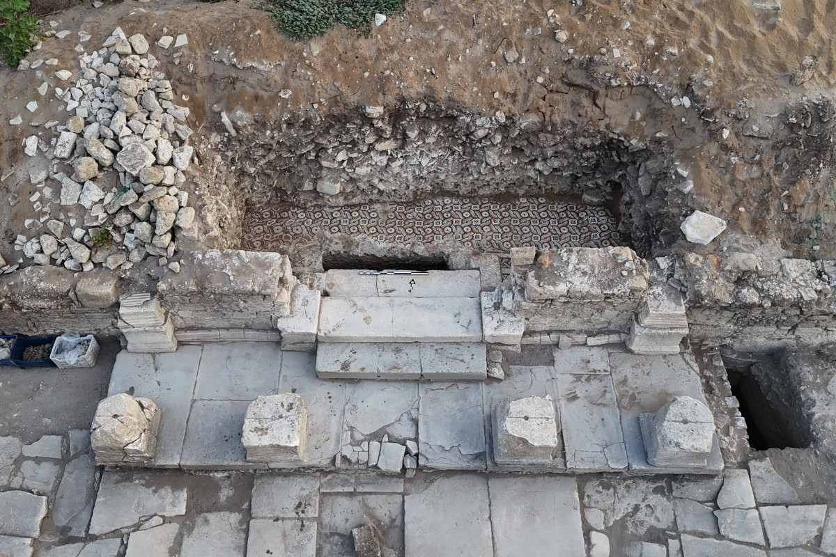 3. yüzyıldan kalma Herakles Kapısı gün yüzüne çıkarıldı