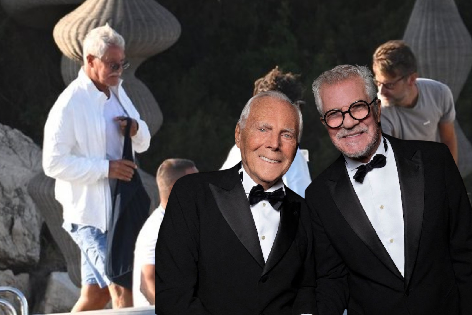 Giorgio Armani'nin sağ kolu Pantaleo Dell'Orco Bodrum tatilinde