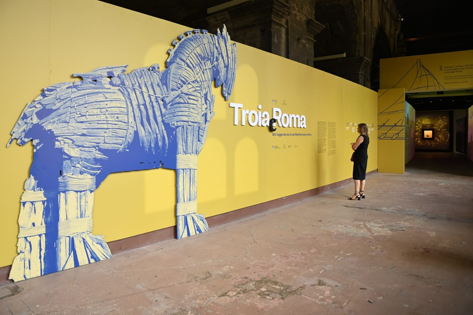 Troya’nın hikâyesi Roma’da rekora koşuyor, Kolezyum’daki sergi 2 milyon ziyaretçiyi aştı