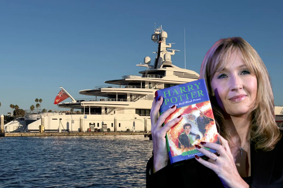 Los Angeles’ta adı bile gizlenen 150 milyon dolarlık süperyatın sahibinin Harry Potter’ın yazarı JK Rowling olduğu ortaya çıktı