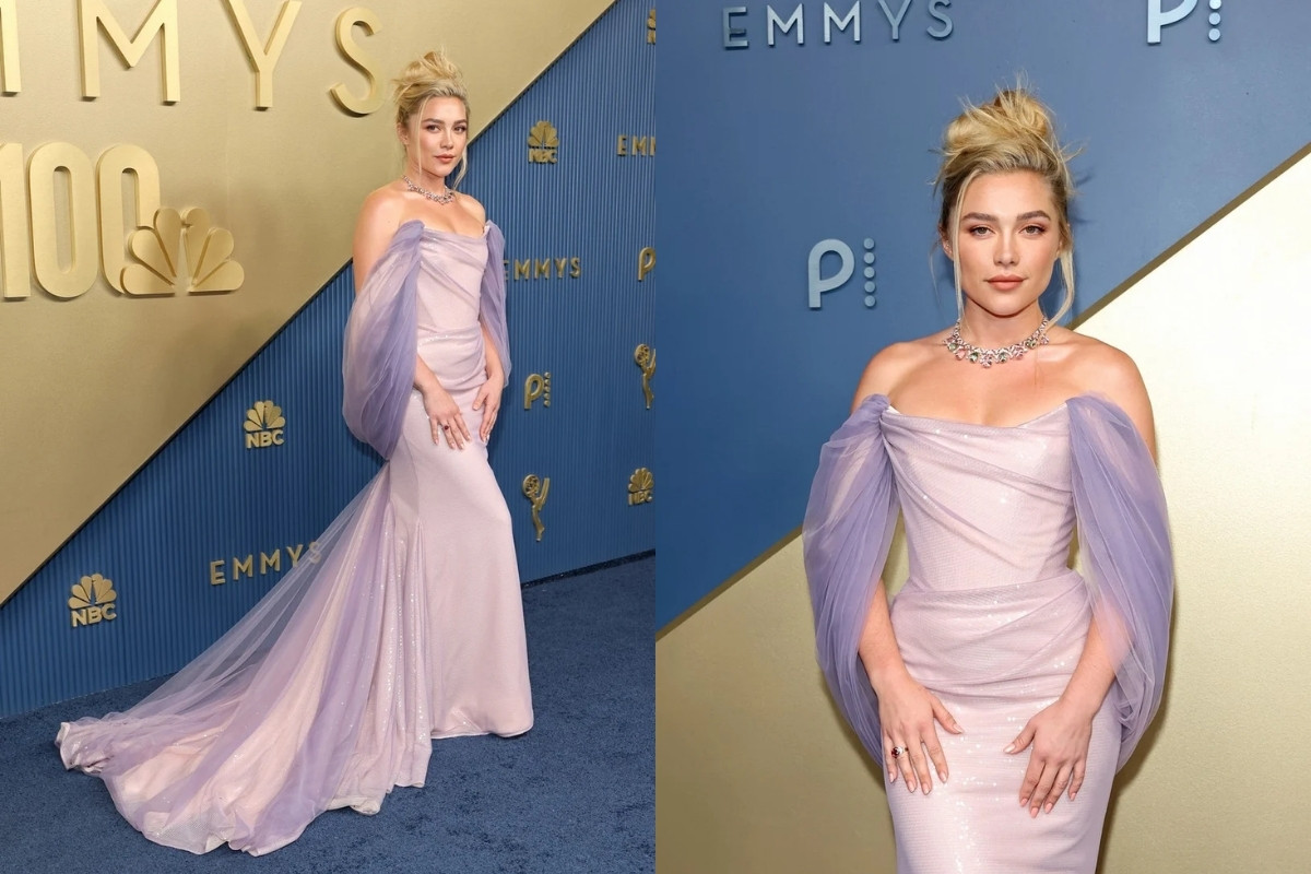 Florence Pugh Venedik’in ardından Emmy’de