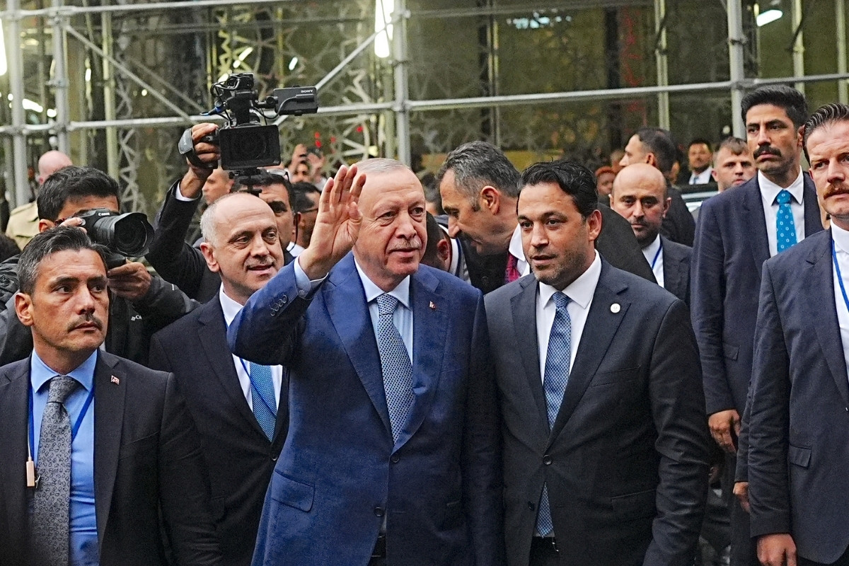 Cumhurbaşkanı Erdoğan'a New York'taki Türkevi'nde sevgi gösterisi