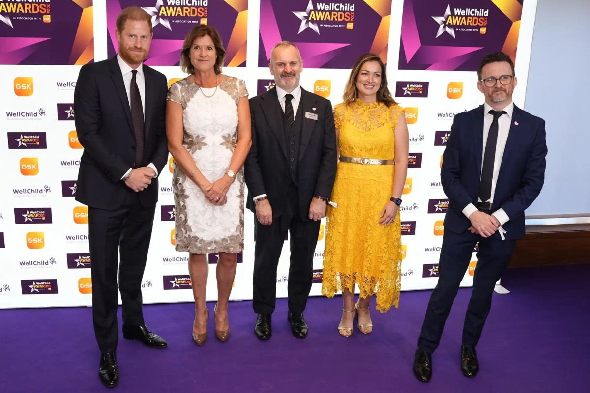 Prens Harry, WellChild Ödülleri törenine katıldı