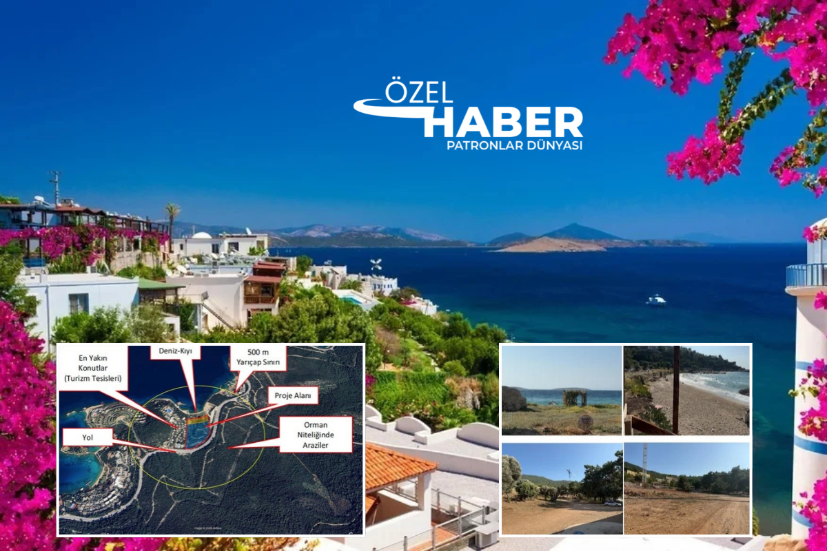 Bodrum Torba’da 1,26 milyar TL’lik turizm yatırımı, 300 yataklı otel projesine ÇED Olumlu kararı çıktı
