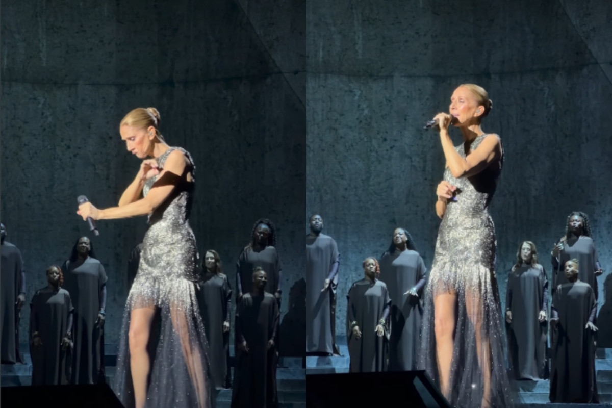 Celine Dion'dan Paris'te nostaljik müzik yolculuğu