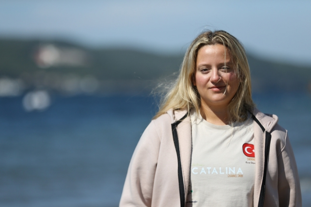 Catalina Kanalı'nı geçen Ece Demir'in yeni hedefi Manş Denizi