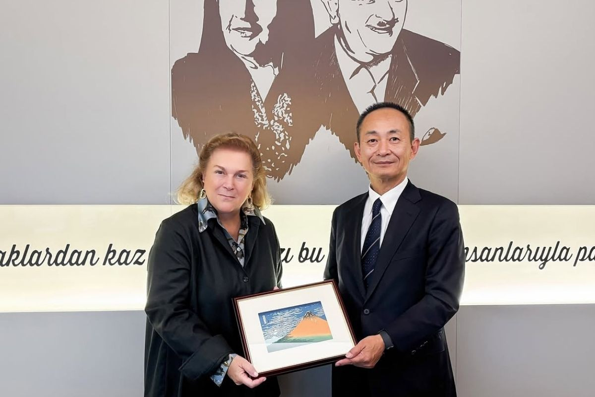 Japonya İstanbul Başkonsolosu, iş insanı Güler Sabancı'yı ziyaret etti, olası iş birlikleri görüşüldü