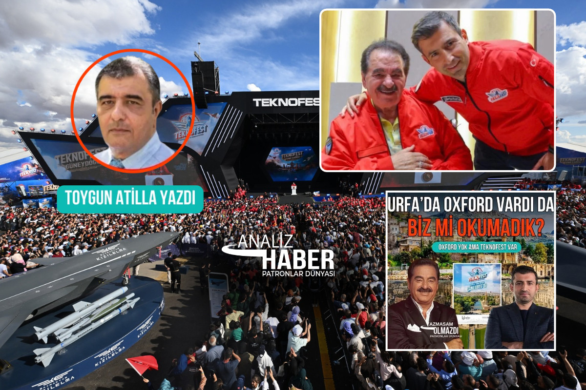 "Keşke İbo da TEKNOFEST'e gelse" diye yazmıştım, bugün İbrahim Tatlıses geldi, Selçuk Bayraktar eline AKINCI maketini verdi