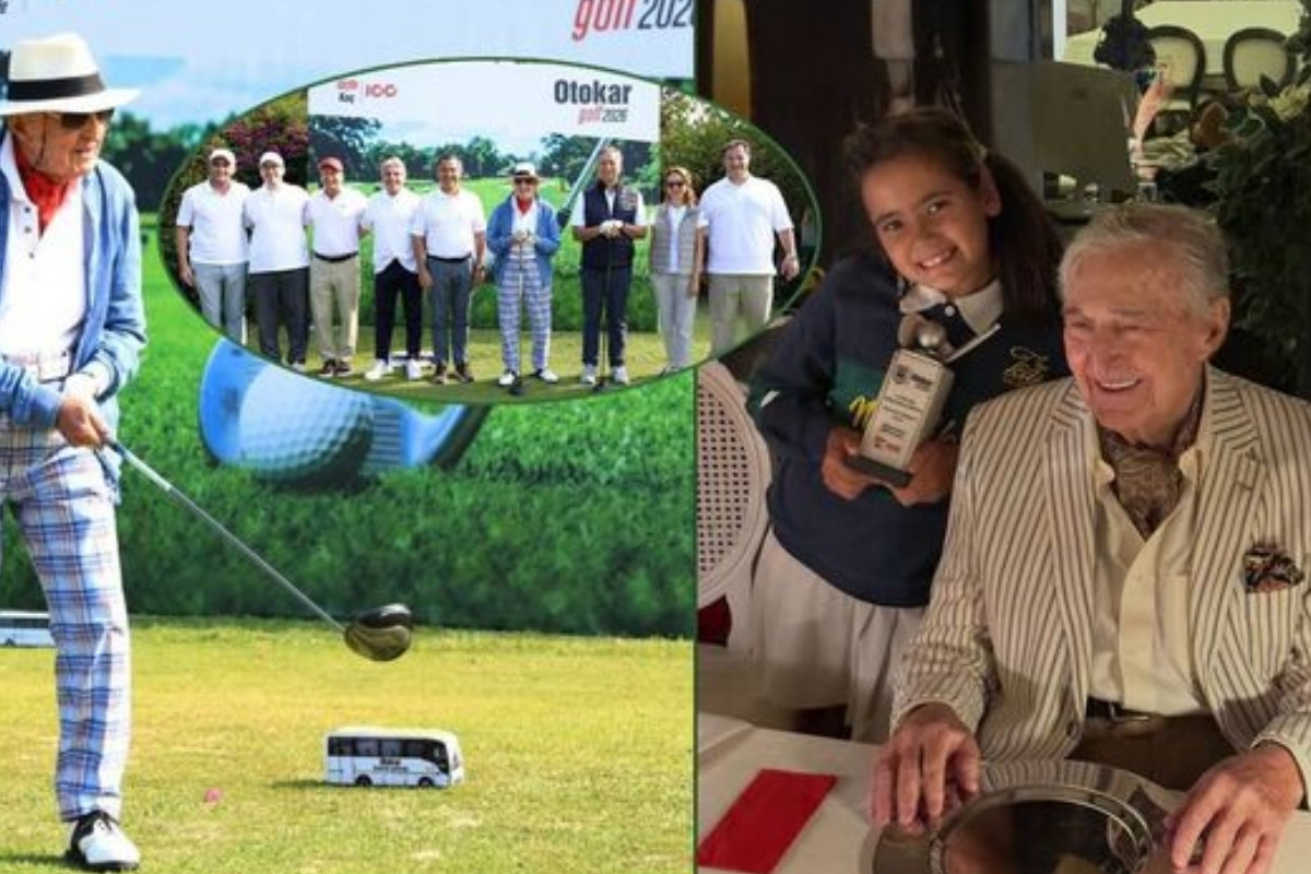 Rahmi Koç Bodrum’da golf severlerle buluştu Otokar Golf Turnuvası düzenlendi