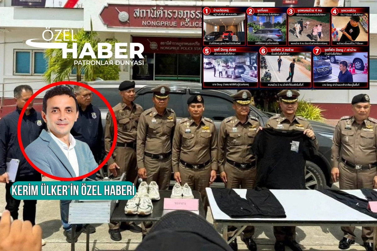 Tayland Pattaya'da beş silahlı Çinli, Kutay Aslan'ın lüks evini bastı, 55 milyon liralık parasını, 5 Rolex saatini ve cep telefonlarını gasp etti