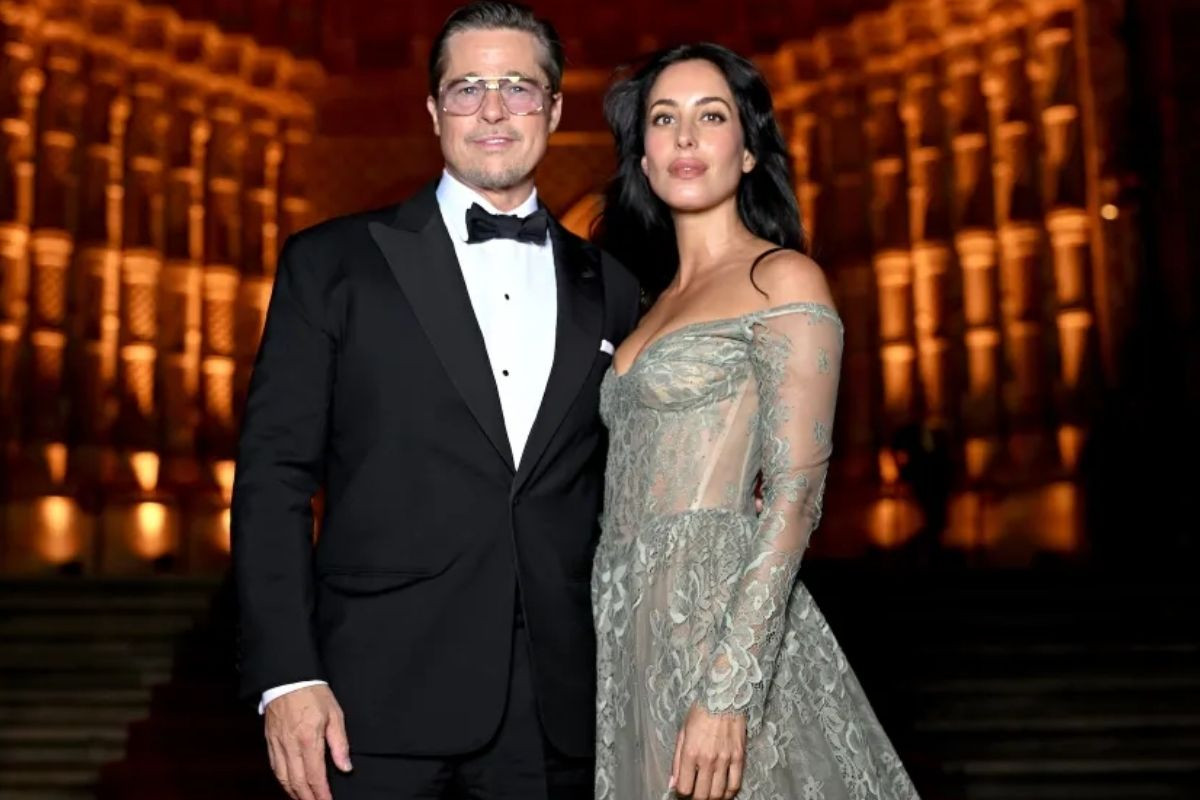 Brad Pitt ve Ines de Ramon kırmızı halıda