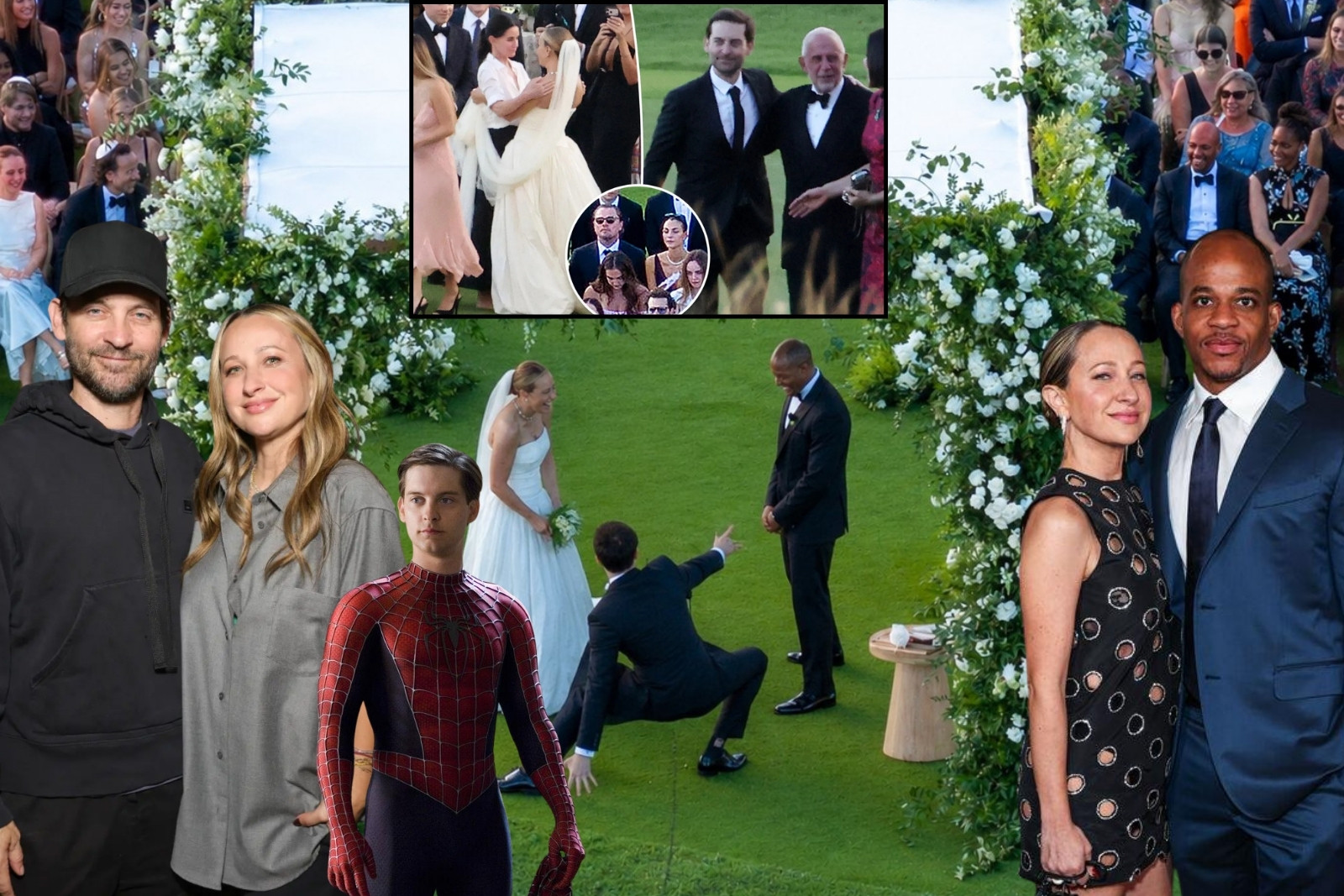 Örümcek Adam rolü ile hafızalara kazınan oyuncu Tobey Maguire geçtiğimiz ay boşandığı eski eşinin nikahını kıydı, Bezos çifti de düğündeydi