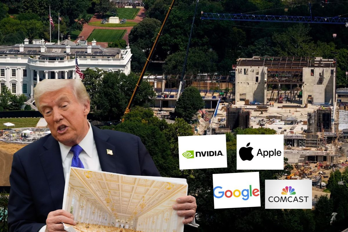 Nvidia ve Apple’dan Trump’ın balo salonuna 25’er milyon dolar: 333 milyon dolarlık bağış listesinin zirvesinde teknoloji devleri var