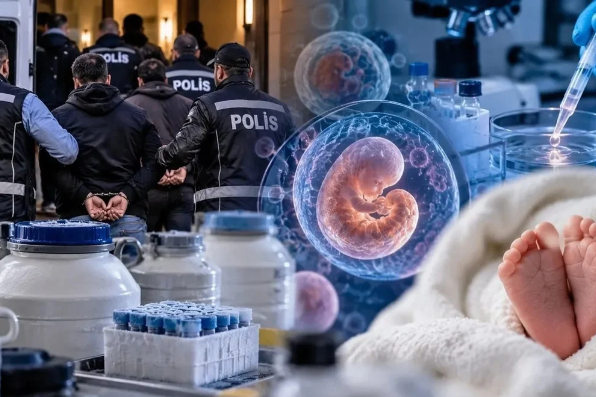 İstanbul merkezli yasa dışı 'üreme hücresi' çetesi çökertildi