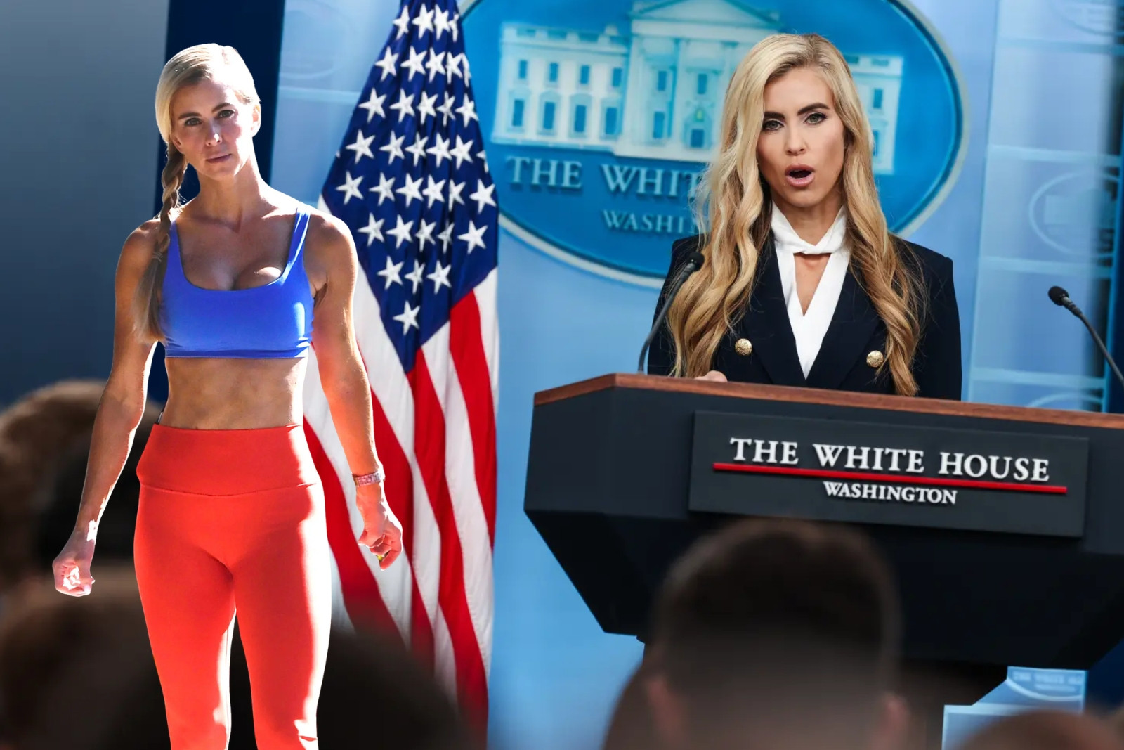 İşsiz kalan Beyaz Saray sözcüsü Katie Zacharia sporla rahatladı