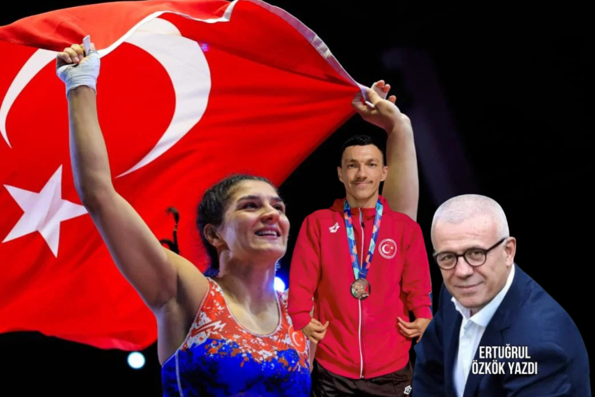 Ertuğrul Özkök güreş minderine alınmayan Nesrin Baş ile yüzme bilmeden iki paralimpik altın madalya kazanan Umut Ünlü'nün hikâyesini anlattı