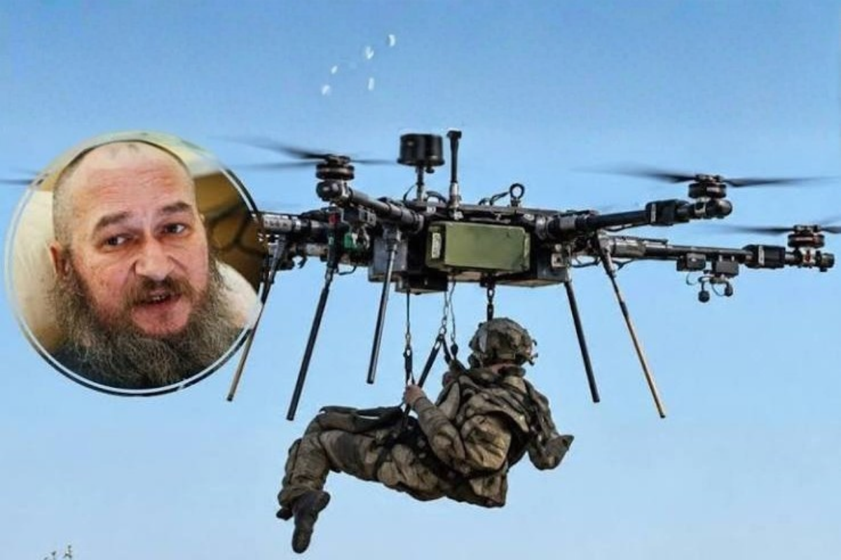 Tarihin ilk dronela asker kurtarma operasyonu gerçekleşti