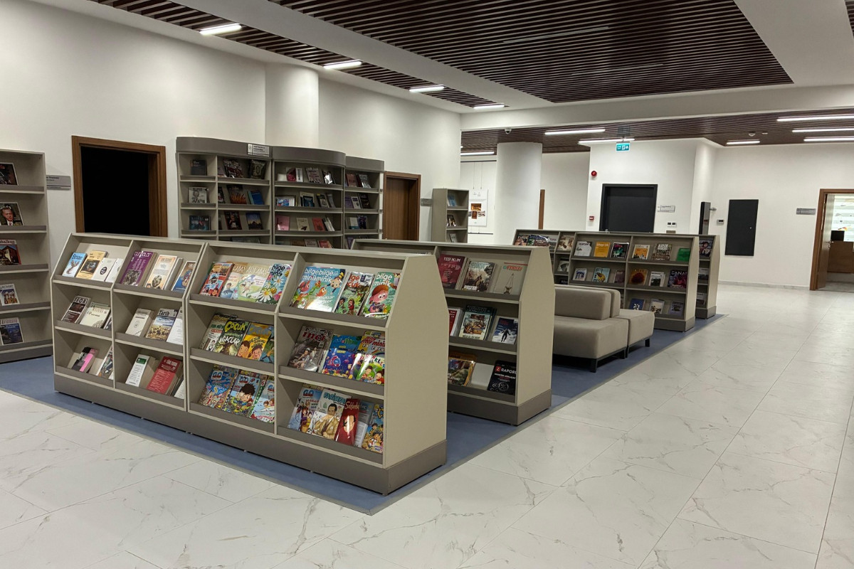 160 bin kitap kapasiteli dev kütüphaneyi Bakan Ersoy açtı