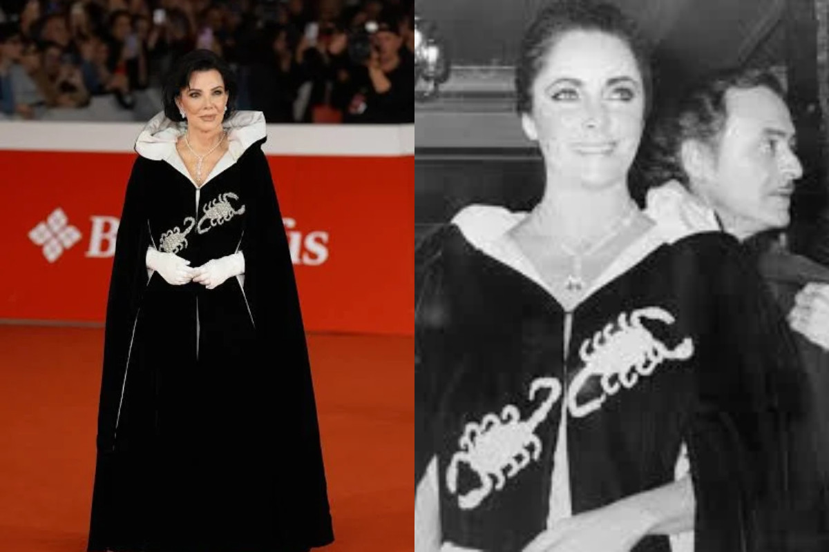 Kris Jenner'dan Elizabeth Taylor'ın ikonik tarzına dokunuş